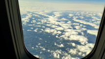 Window seat POV from a jet airliner
