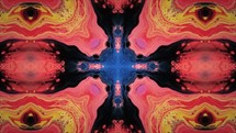 Kaleidoscope Sequence Patterns - Multicolored Mosaic Texture	