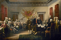 Declaration of Independence painting 