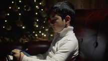 Young Child writing a Letter for Santa 