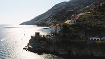Amalfi cliff 