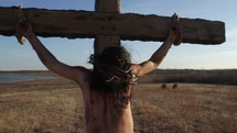 The crucifixion of Christ 