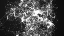 Network Connection Structure Digital Background