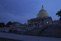 time-lapse of US Capitol 