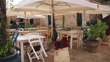 Restaurant in Marzamemi city with the typical Sicily calm