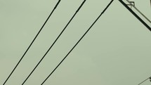 City ​​electric wire