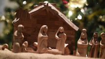 olive wood nativity scene 