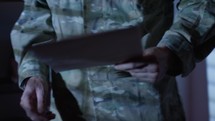 Military read top secret documents