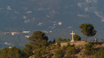 cross on a mountaintop 
