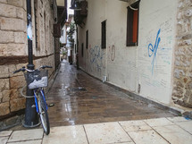 wet alley in Turkey 