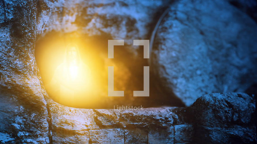 Empty tomb of Jesus - Resurrection Light
