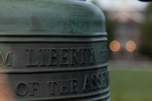 Liberty bell replica in Dover Delaware