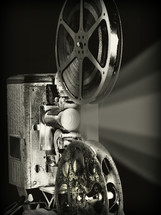 vintage film projector 