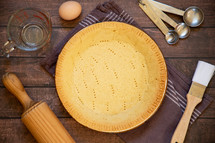 baking a pie background 