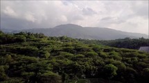 Haiti countryside and mountains 
