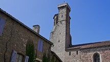 Church of France 
This church is in the medieval village of 'Cordes sur Ciel' one of the most beautiful village in france.
Views of the church and the Village itself