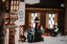 Christmas village figurines 