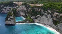 Cliffs and Beach in Bali