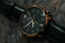 closeup of a wrist watch 