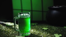 Mug Of Green Beer for holiday