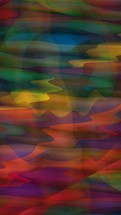 Abstract vertical gradient video, Holographic multicolor vertical video, Abstract liquid vertical video. Background Looped Animation - Luminous Echoes of the Deep