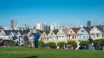 Alamo Square during the day - San Francisco 