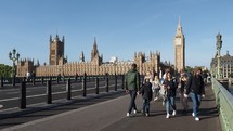 LONDON, UK - CIRCA OCTOBER 2022: Houses of Parliament aka Westminster Palace - EDITORIAL USE ONLY
