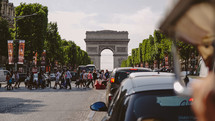 Avenue des Champs-Éllysée and Arc de Triomphe