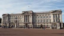 LONDON, UK - CIRCA OCTOBER 2022: Buckingham Palace royal palace - EDITORIAL USE ONLY