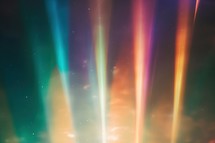 Blurred Rainbow Flare Texture Background