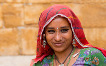 Hindu woman in India 