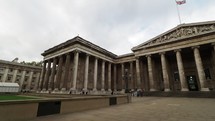 LONDON, UK - CIRCA OCTOBER 2022: The British Museum in Bloomsbury - EDITORIAL USE ONLY