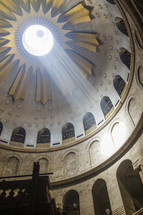 Interior Church Holy Sepulchre Israel