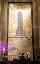The Empire State Building entrance hall