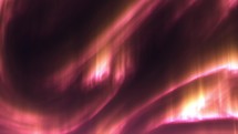 Abstract Swirling Pink Aurora Borealis Against a Pitch-black Night Sky