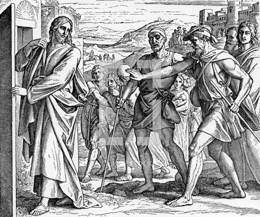 Jesus Heals the Two Blind Men, Matthew 9:27-31