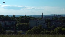 Krakow City Skyline