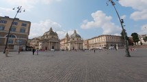Popolo Square Of Roma City