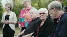 group of senior citizens 