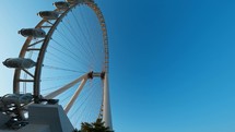 The Dubai Ferris Wheel Slowly Rotating Attraction Architecture Of Emirates