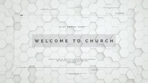 Glad you're here - Welcome to church 
