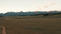 Rocky Mountain Golden Hour Drone Footage