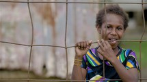 girl child in Papua New Guinea 