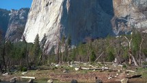 Yosemite Park. El Capitan Peak
