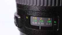 Adjusting focus of lens of the camera - macro