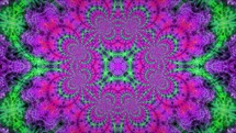 Beautiful Multicolor Kaleidoscope Pattern - animation	