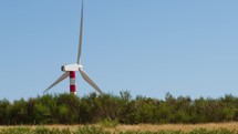 Making clean electric energy with green power turbines