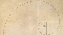 The Fibonacci Sequence Golden Number on an Old Paper