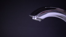 Water Faucet Splash Droplets Slow Mo