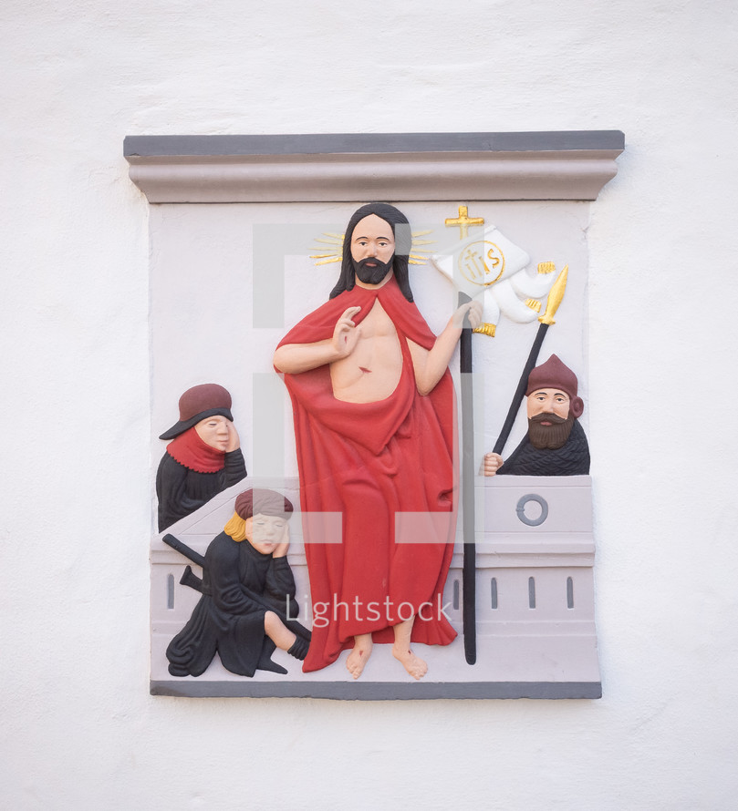 Jesus crucifixion artwork 